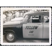 Quadros Decorativos Retro (Imagens Retro) - Tema: Carro Antigo Imagem Taxi - Ref: 7053/SA 
