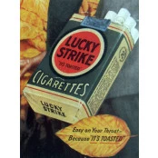 Quadros Decorativos Retro (Imagens Retro) - Tema: Lucky Strike Easy on your - Ref: 7051/SA