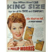 Quadros Decorativos Retro (Imagens Retro) - Tema: Philip Morris New Millions - Ref: 7044/SA