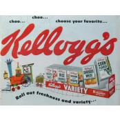 Quadros Decorativos Retro (Imagens Retro) - Tema: Kellogg's Choose your - Ref: 7041/SA