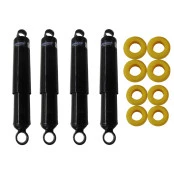 Kit com 4 Amortecedores Dianteiro / Traseiro para Jeep Willys, Rural e F-75 HIGH PERFORMANCE (Todos os anos com suspensã