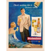 Quadros Decorativos Retro (Imagens Retro) - Tema: Budweiser There's Nothing - Ref : 7008/SA 
