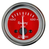 Amperimetro +/- 100 ø=52mm Vermelho  (W30.521R)