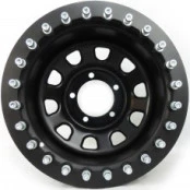 Roda Daytona Black 16x10  l com Bead Look Furação 6x139,7 