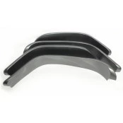 Jogo de alargadores de Para-lamas / Fender Wheel Fiber Cinza Modelo Original Troller 2015 em diante