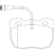 Pastilha de Freio Dianteiro - Land Rover -  105 x 72,5 x 17 - PW 690