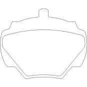 Pastilha de Freio Traseiro - Land Rover -  88,4 x 71,7 x 15 - PW 652