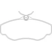 Pastilha de Freio Dianteiro -  Land Rover - 144,7 x 66,5 x 19 - PW 648