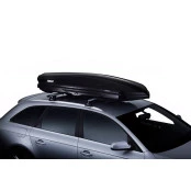 Bagageiro Fechado Thule Dynamic M Black Glossy - Capacidade: 320 Litros - 6128B<BR>