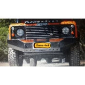 Para-Choque de Aço para Land Rover 90 , 110 e 130 - Acompanha mesa (Base para Guincho)