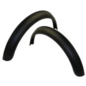 Par de Alargador de Para-Lama Traseiro para Jeep Willys CJ3 e Cj5 com Traseira Redonda em fibra resistente