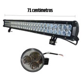 Barra com 60 Leds - Grátis: Farol de LED (3 LEDS)