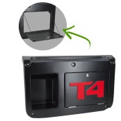 Tampa da Porta Traseira c/ Alojamento Compressor Troller T4 2015 2016 2017 2018 2019 2020