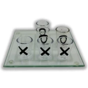 Jogo de copos com Bandeja Jogo da Velha