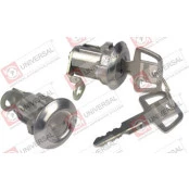 Cilindro da porta dianteira com par de chaves L-200