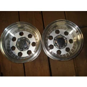 Par de rodas 15 x10 sem uso  