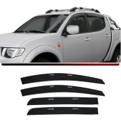 Calha de chuva  Mitsubishi L-200 modelo Triton 2005 em diante