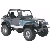 Combo Jogo de Alargador de Para-lamas em fibra tipo Wrangler para Jeep Willys CJ5 com jogo de parafusos