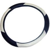 Capa de Volante - Cor : Preto/Branco  - Ref 2306/SA  ▲