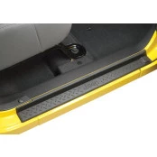 Jg Soleira da Porta em plástico preto com logo Jeep para Wrangler 2007 / 2018 - Original Mopar