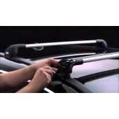 Rack Thule (WingBar EDGE) para Kicks 5P SUV (Ano 17 adiante)