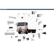 SUPORTE ESTRIBO MB 1720 LE MET