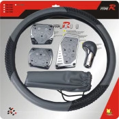 Kit Pedaleira / Capa de Volante / Manopla Cambio / Coifa / Tampa Valvula Ref: 829/SA   ▲