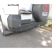 Para-choque Traseiro em Aço Para Toyota Prado Land Cruiser - Anos 2002 à 2009