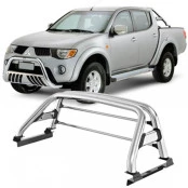 Santo Antônio Cromado Reforçado para Mitsubishi L-200 Triton - Todos os Anos 