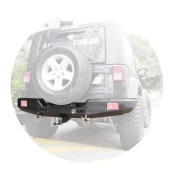 Para-choque Traseiro em Aço para Jeep Wrangler  - Ano 2007 à 2017 (Ideal para trilhas)