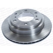 JOGO DE DISCO DE FREIO TRASEIRO  VENTILADO SEM CUBO PARA MITSUBISHI PAJERO FULL 3.0/3.5 GASOLINA, DIESEL 2.8/3.2 4X4 ANO