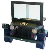 Ref: 5093/SA Espelho Decorativo Jeep Frente / Jeep 4x4 / Jeep Off - Road