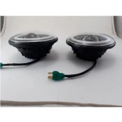 Par de farol de Led Angel Eyes ( usado) (funcionando somente farol alto e baixo)