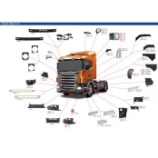 BRACO ESP. INFERIOR ALUMINIO SCANIA LD ESP