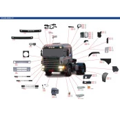 BRACO ESP. SUPERIOR ALUMINIO SCANIA LE ESP