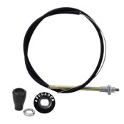 Cabo do afogador com Botão do Painel para Jeep Willys com Motor Original OHC 4CC / DFV 6CC / Continental 4CC / Hurricant