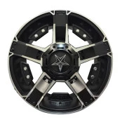 Jogo 4 Rodas De Liga Reforçadas  17x9 5 furos de 127 (Jeep Wrangler após 2007)