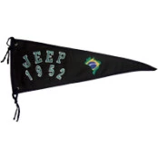 Bandeira para Antena Jeep 1952/ Bandeira Bordada/ Bandeira Antena/ Bandeira Decorativa para Jeep / 4x4 / Off Road - Ref: