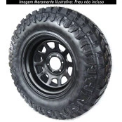 Roda 17 x 9 5 furos de 114.3 Daytona em aço reforçado - Offset negativo (Não precisa de espaçador de roda) | 