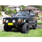 Snorkel para Jeep Cherokee Sport 1998 à 2000 em Plástico ABS - Lado Esquerdo.