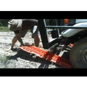 Prancha de desatolamento / Desatolagem Universal Vermelha em Plástico reforçado com Nýlon - Suporta até 3,5ton