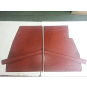 Par de assoalho dianteiro( em duas partes) para jeep willys CJ5 , peça nova com tempo de prateleira