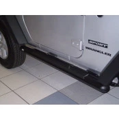 Estribo para Jeep Wrangler 2 Portas Oblongo Preto
