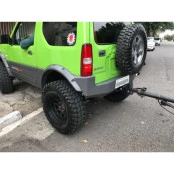 Para choque traseiro para Jimny 4sport de 2013 à 2015 Cor cinza,  Peça nova de exposição em feiras 