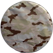 Capa Pneu Camuflada Medida Pneu - 255x70x16 Cor: Marrom Ref. 1340/SA