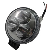 Par de Farol de Milha em  Led com 3 Leds 9W - Alcance de 75 metros