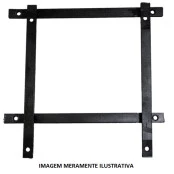 Adaptador Base  do Banco San Marino para Kit168 FORD Troller (instalar no suporte original do carro)