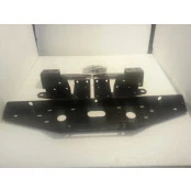Mesa ( base de embutir ) para guincho Mitsubishi Triton Cor cinza chumbo Já montada em carro conceito