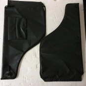 Par de Portas da Capota Gaúcha CJ5 - Verde Militar