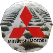 Capa Pneu Mitsubishi com fundo de areia Ref. 1279/SA